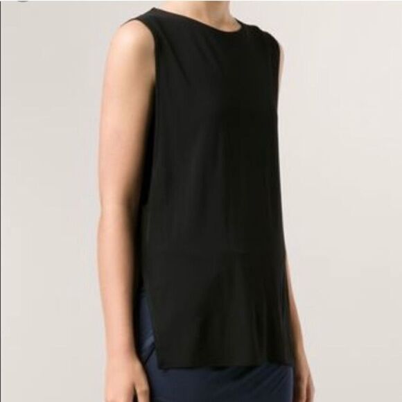 Helmut Lang Faint tank top size P sleeveless layered made in U.S. - Picture 1 of 12
